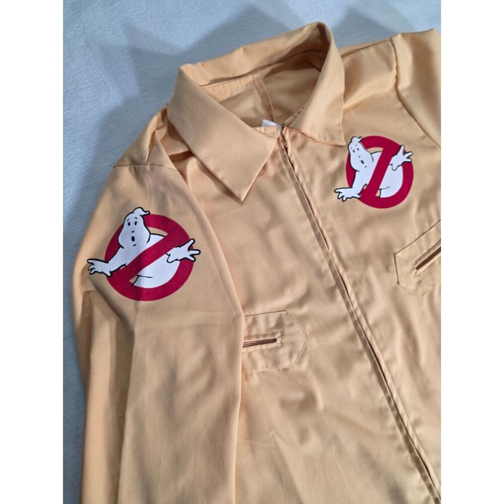 Ghostbusters Costume Jumpsuit Adult Large Rubies Tan Flight Suit 883418 Cosplay - Picture 4 of 10